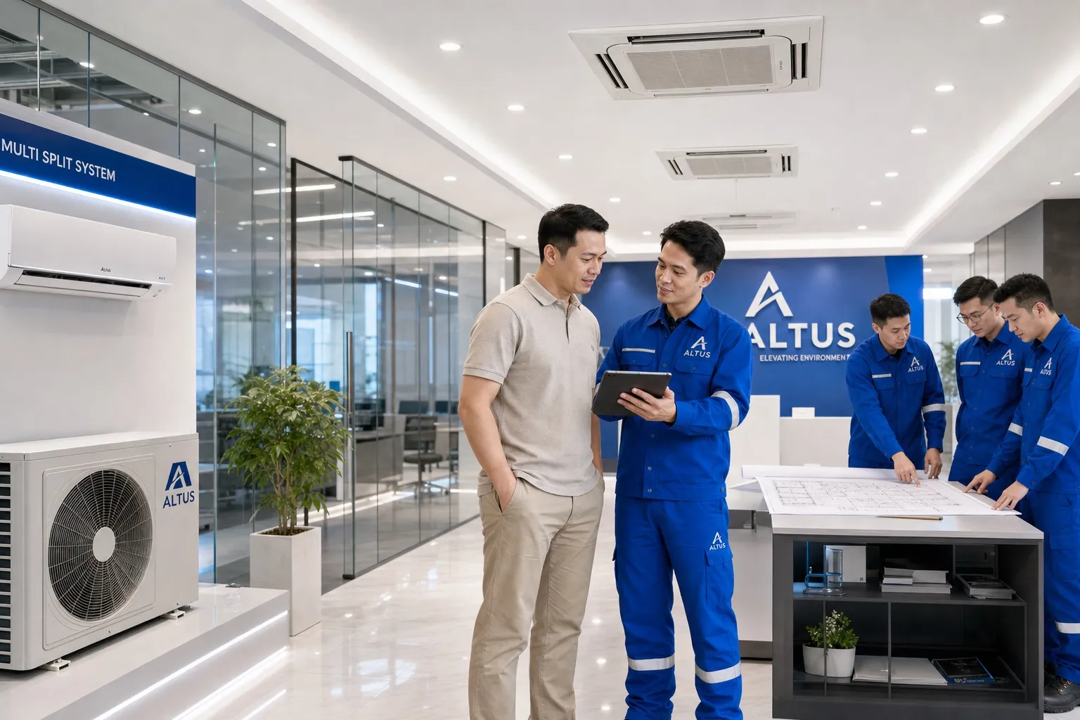 ĐIỀU HÒA CHO VĂN PHÒNG / SHOWROOM